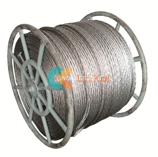 8 12-Strands اینٹی ٹوئسٹ وائر رسی 24MM سٹرنگنگ 6 کنڈکٹرز کے لیے