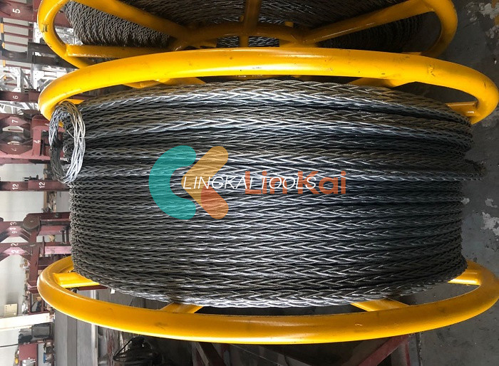 مضبوط 12 X 19s اینٹی ٹوئسٹ اسٹیل وائر رسی پلنگ کنڈکٹر ISO 9001 سرٹیفائیڈ کے لیے
