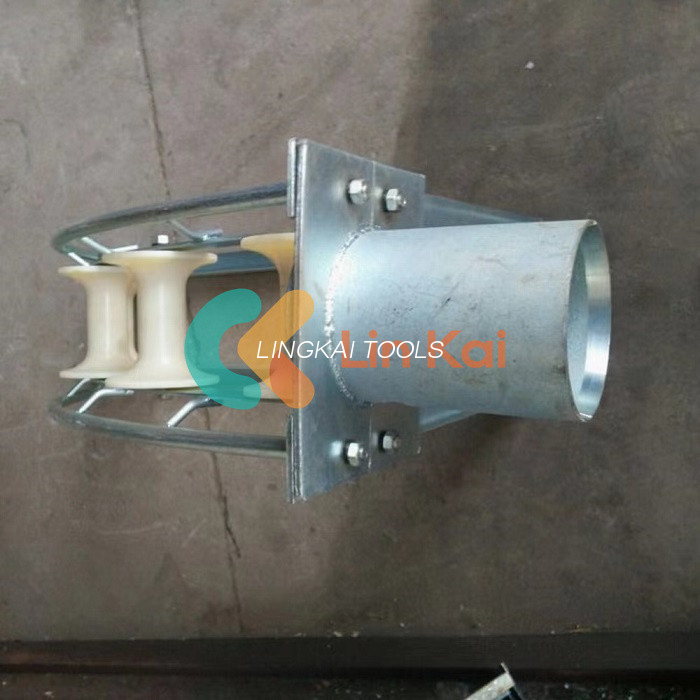 تیز رفتار کیبل کی تنصیب اور تحفظ کے لیے 120x200mm الٹیمیٹ کیبل گائیڈ رولر