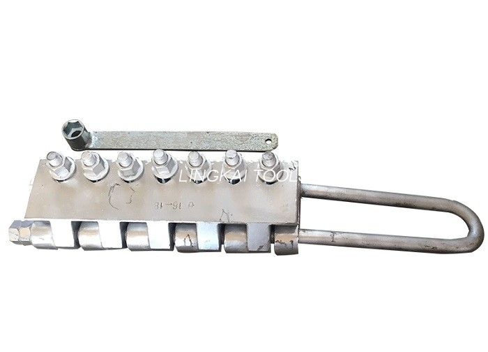 25KN بنیادی تعمیراتی اوزار OPGW وائر گریپر ٹول 8-20mm کیبل قطر کے لیے