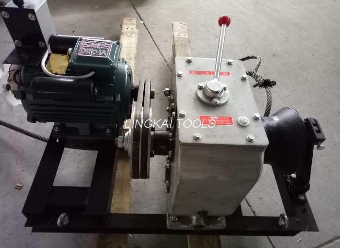 بجلی کی تعمیر کے لیے 220v 380v 3 ٹن الیکٹریکل وائر پلر / کیبل پلنگ ٹولز