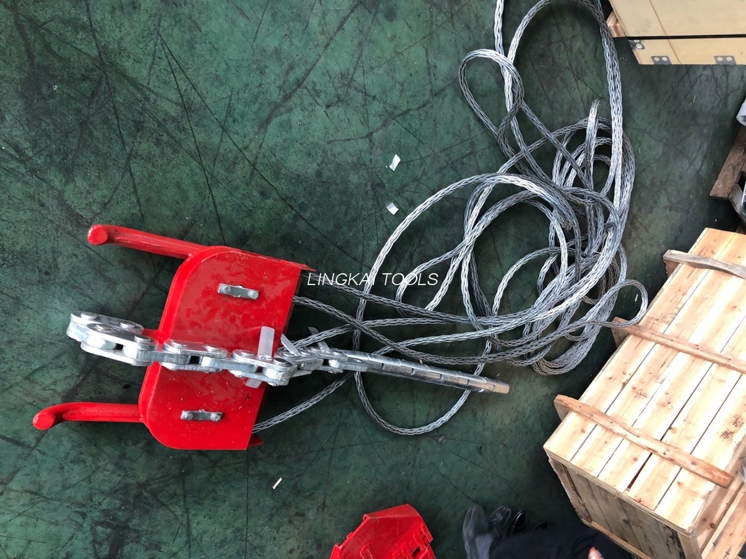 بیلنس کی قسم 130kn چار بنڈل کنڈکٹرز اوور ہیڈ سٹرنگنگ لائن کے لیے رننگ بورڈز